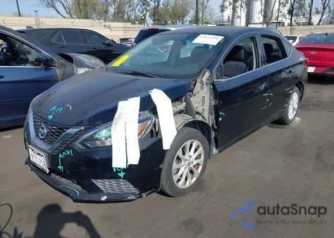 2019 Nissan Sentra Sv from USA, damaged, VIN 3N1AB7AP3KY366193